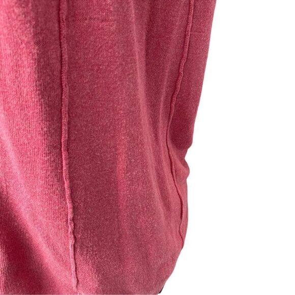 EILEEN FISHER Italian yarn rose pink knit Tank Top Size large - Picture 4 of 5